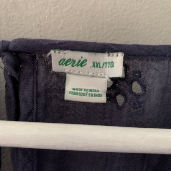 / Aerie Ruffle Eyelet Top | XXL - Picture 2 of 9